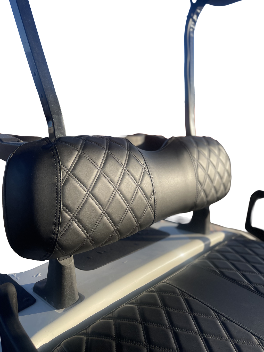 Sædebetræk til EZGO RXV &amp; TXT – Sort Diamond