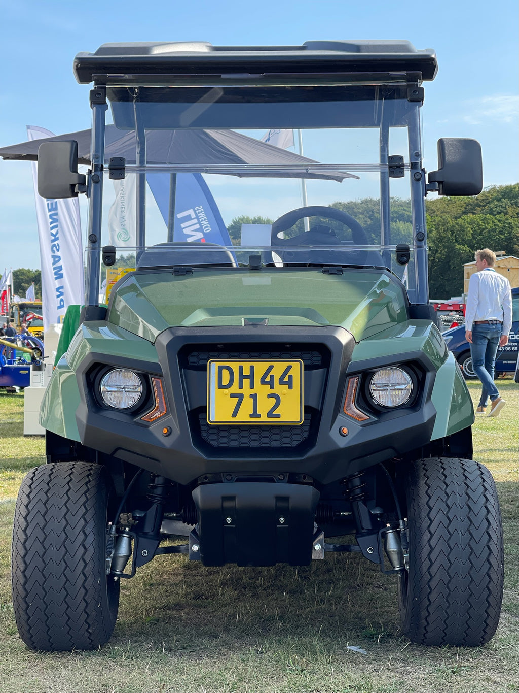Yamaha UMX med nummerplader