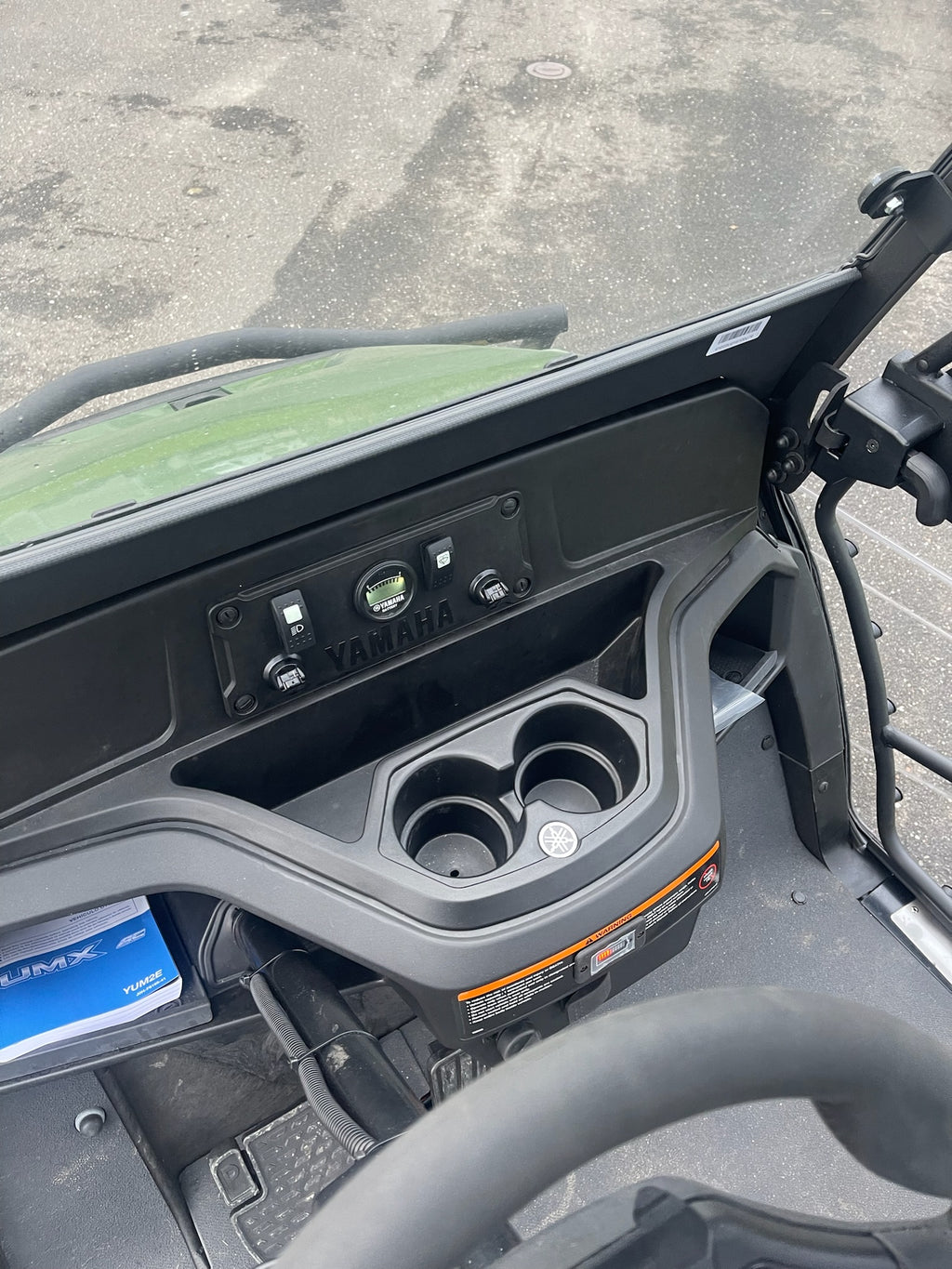 Yamaha UMX med nummerplader