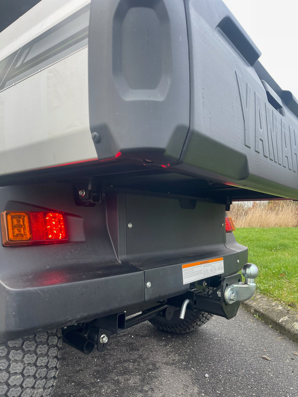 Yamaha UMX med nummerplader