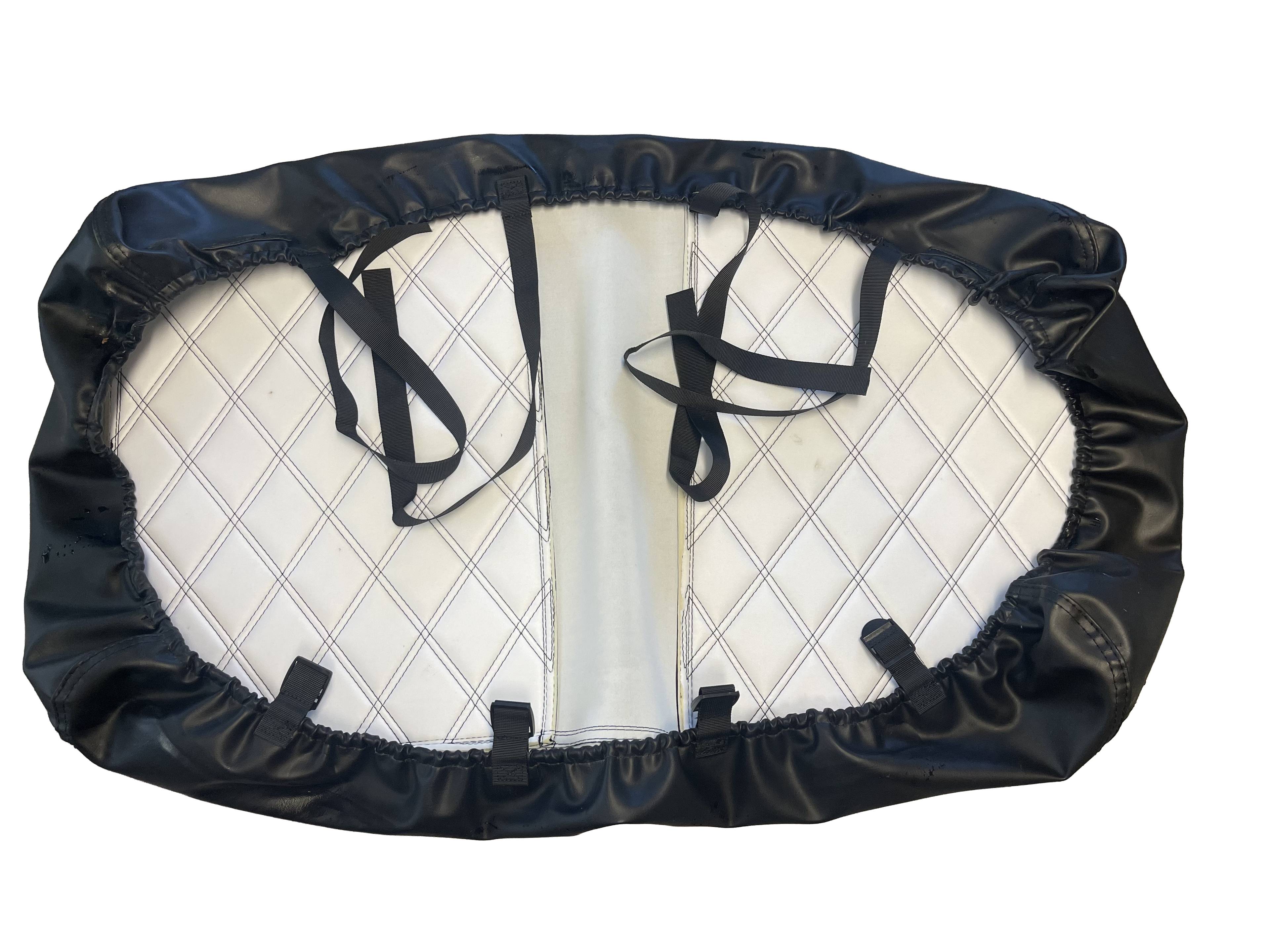 Sædebetræk til EZGO RXV &amp; TXT – Sort Diamond