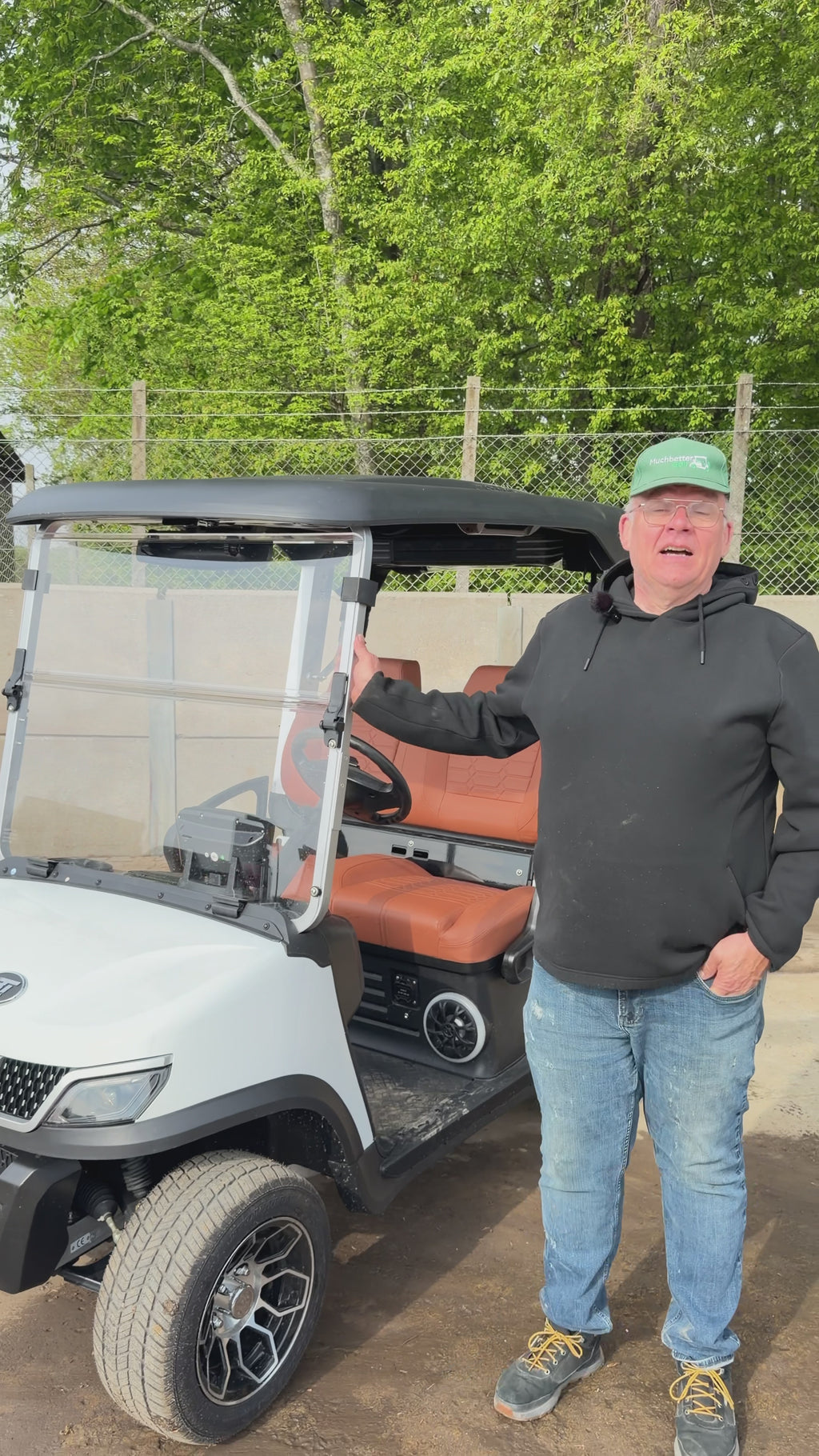 Tara Golfbil med Lithium Batteri