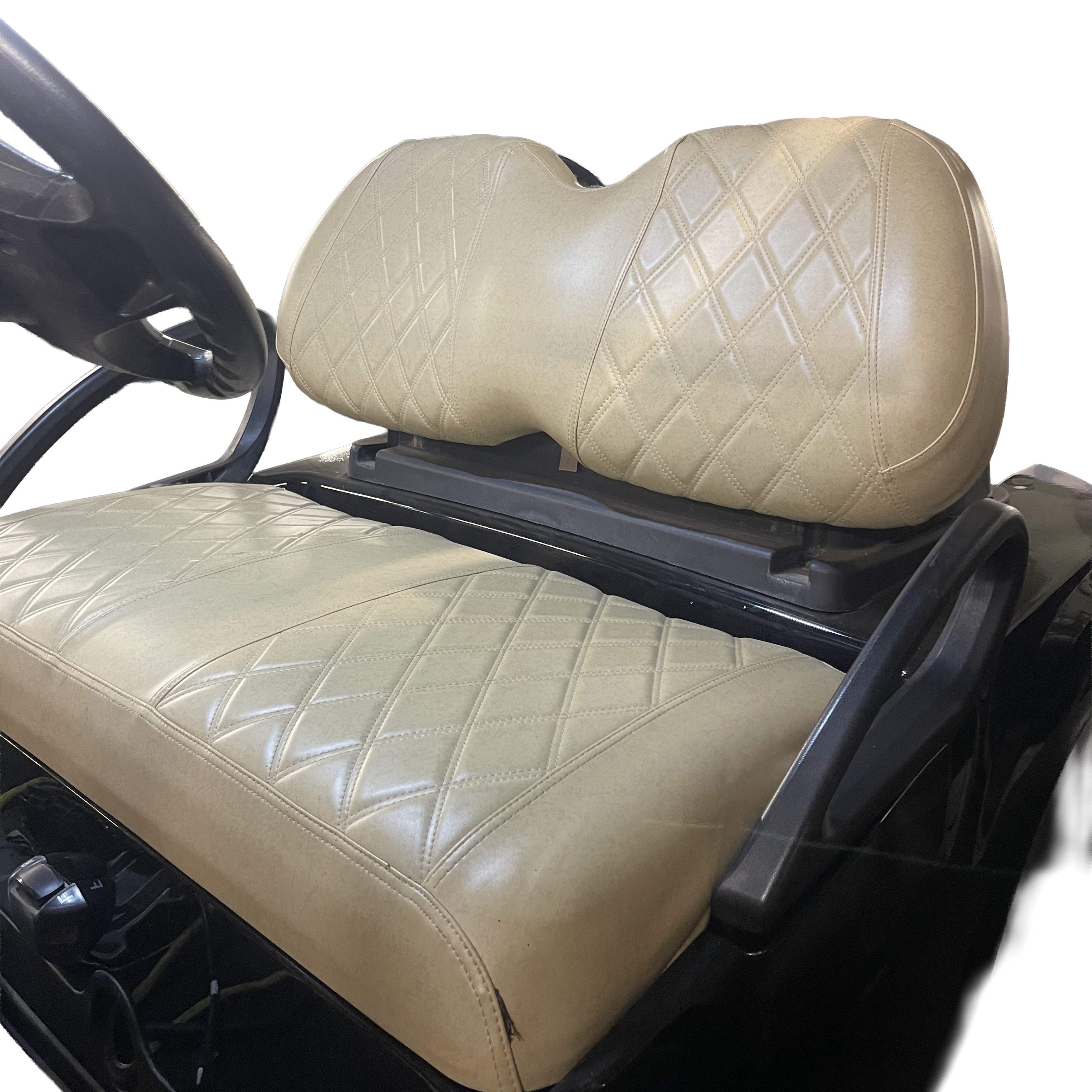 Sædebetræk til Club Car Precedent – Beige Diamond